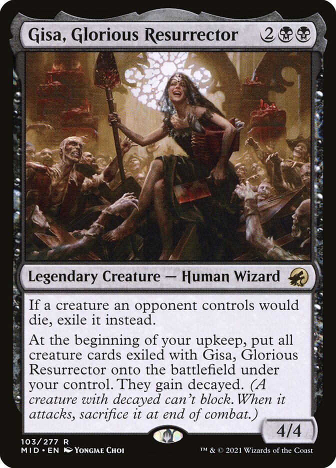 Gisa, Glorious Resurrector (103) - Innistrad: Midnight Hunt (MID)