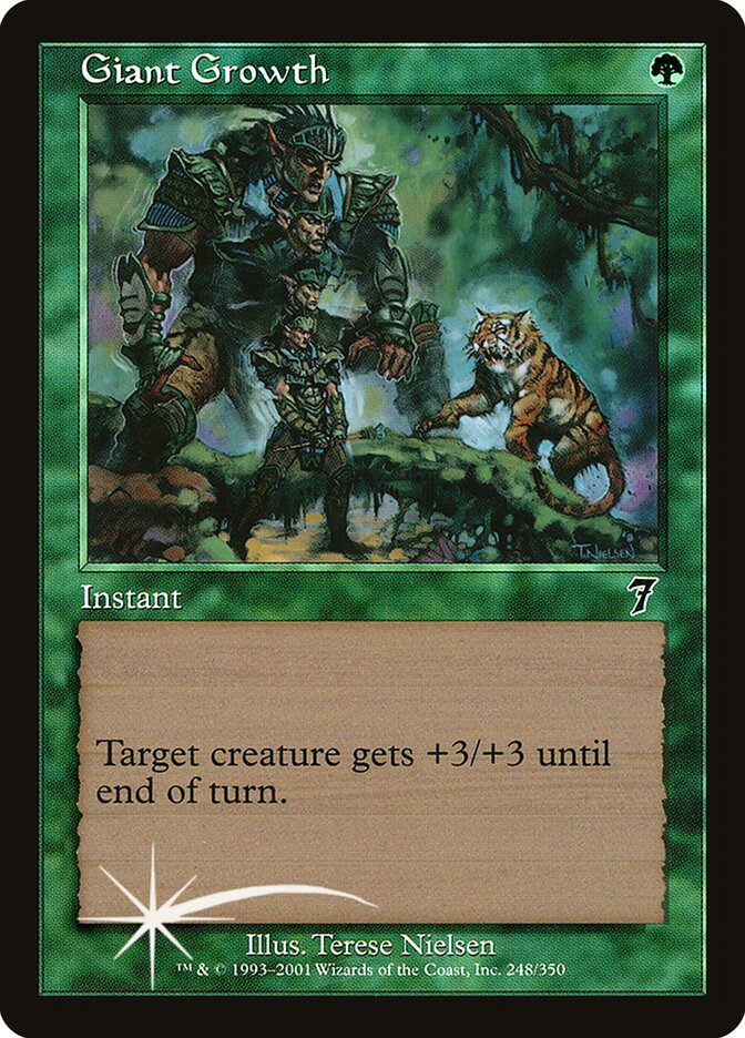 Giant Growth (248) - Seventh Edition (7ED)