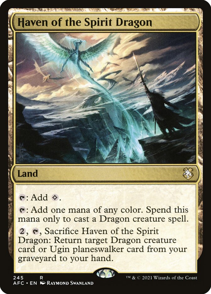 Haven of the Spirit Dragon (245) - Forgotten Realms Commander (AFC)