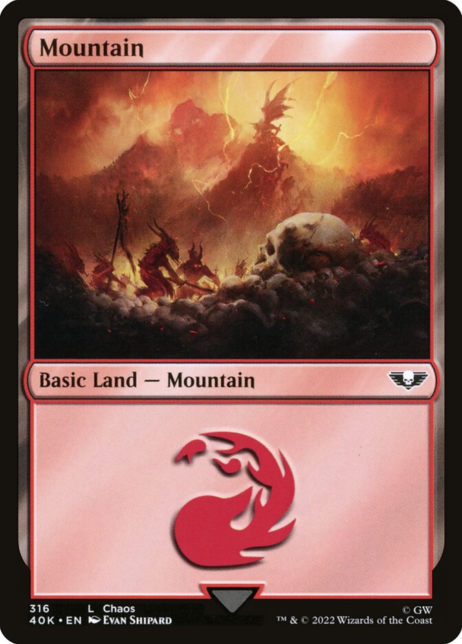 Mountain (316) - Warhammer 40,000 Commander (40K)