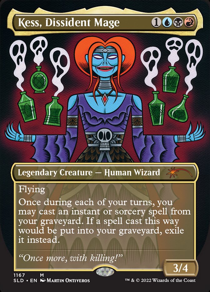 Kess, Dissident Mage (1167) - Secret Lair Drop (SLD)