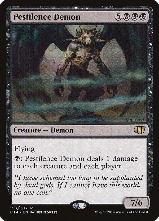 Pestilence Demon (153) - Commander 2014 (C14)