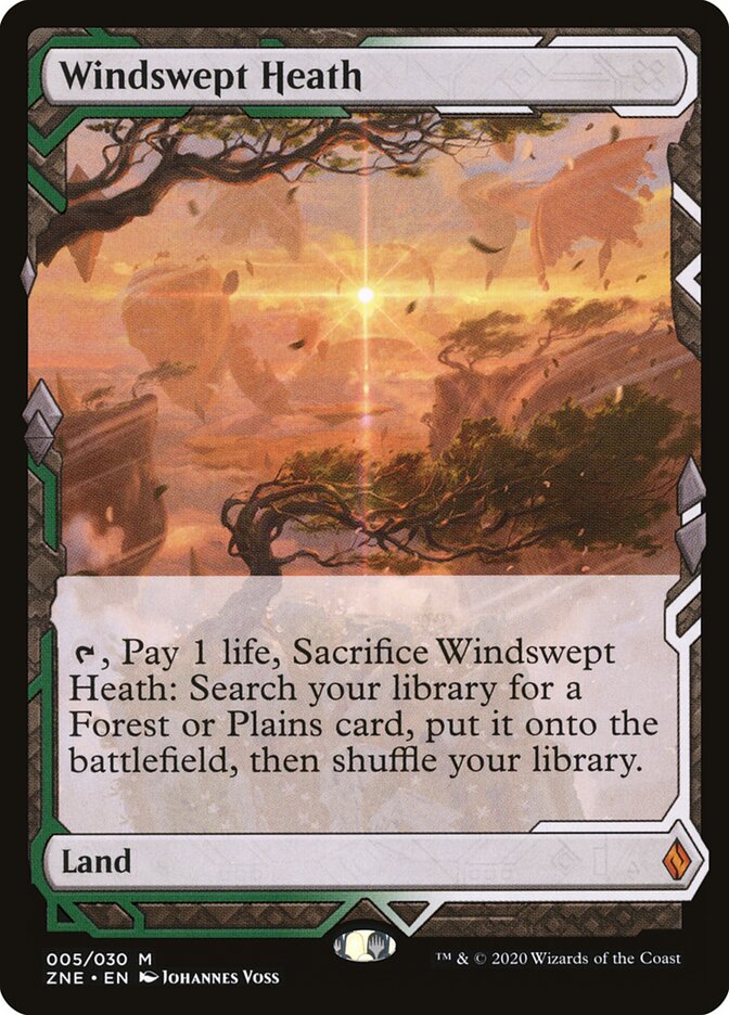 Windswept Heath (5) - Zendikar Rising Expeditions (ZNE)