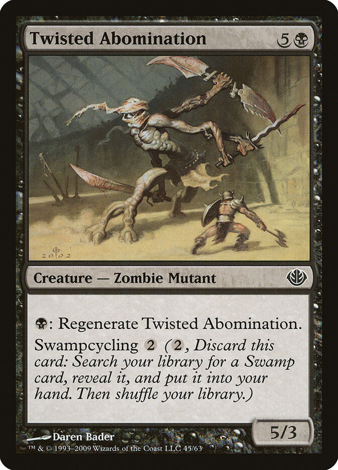 Twisted Abomination (45) - Duel Decks: Garruk vs. Liliana (DDD)