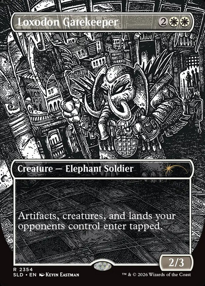 Loxodon Gatekeeper (2354) - Secret Lair Drop (SLD)