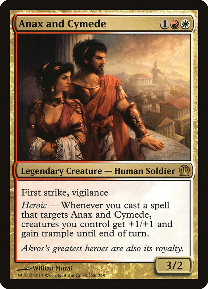 Anax and Cymede (186) - Theros (THS)