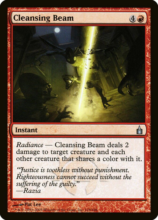 Cleansing Beam (118) - Ravnica: City of Guilds (RAV)