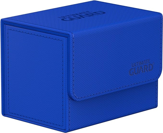 80+ Sidewinder Deck Box by Ultimate Guard - Blue