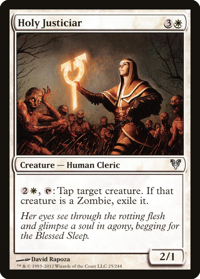 Holy Justiciar (25) - Avacyn Restored (AVR)