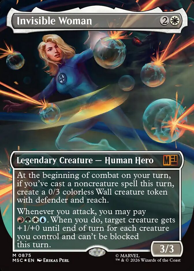 Invisible Woman (875) - Marvel Super Heroes Commander (MSC)