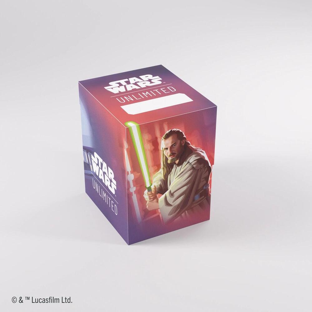 Star Wars: Unlimited Soft Crate - Qui-Gon Jinn - GameGenic Deck Boxes