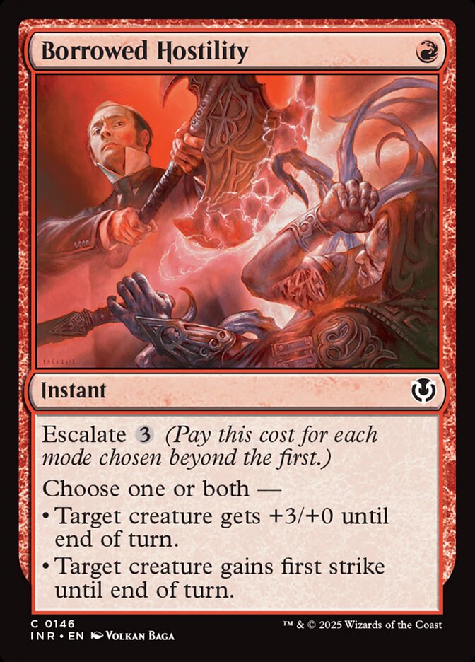 Borrowed Hostility - Innistrad Remastered (INR)