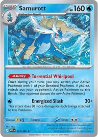 Samurott (23) - SV: White Flare (WHT)