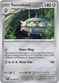 Ferrothorn (69) - SV: White Flare (WHT)