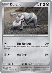 Durant (70) - SV: White Flare (WHT)