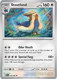 Stoutland (76) - SV: White Flare (WHT)