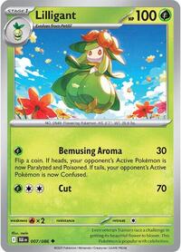 Lilligant (7) - SV: Black Bolt (BLK)