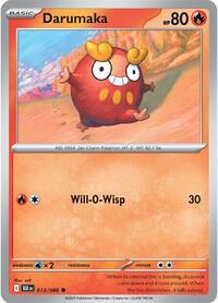 Darumaka (13) - SV: Black Bolt (BLK)
