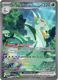 Serperior ex (164) - SV: Black Bolt (BLK)