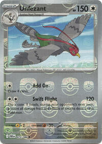Unfezant (Master Ball Pattern) (73) - SV: Black Bolt (BLK)