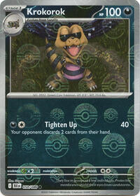 Krokorok (Poke Ball Pattern) (58) - SV: Black Bolt (BLK)