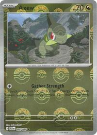 Axew (Poke Ball Pattern) (68) - SV: Black Bolt (BLK)