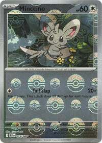 Minccino (Poke Ball Pattern) (75) - SV: Black Bolt (BLK)