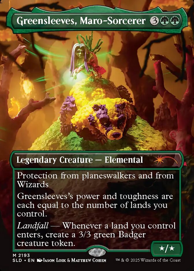 Greensleeves, Maro-Sorcerer (2193) - Secret Lair Drop (SLD)