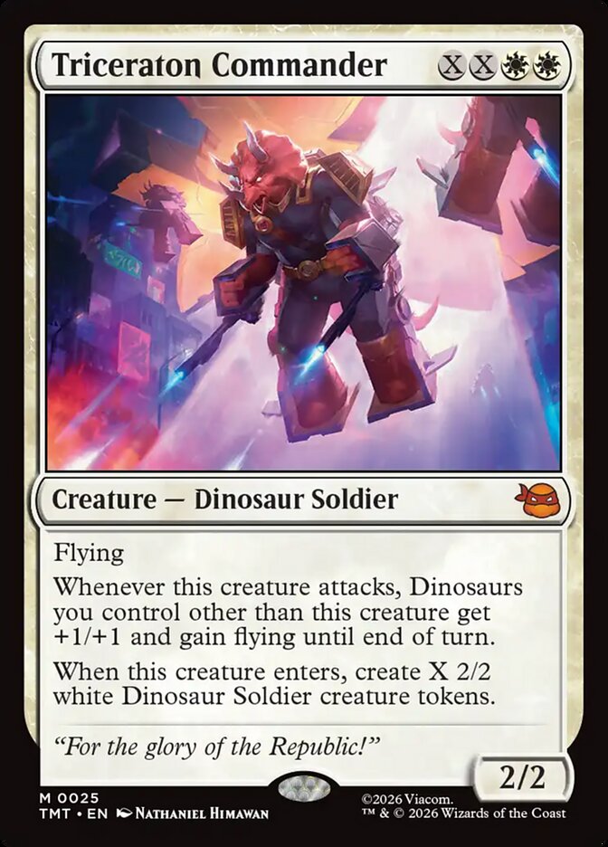 Triceraton Commander (25) - Teenage Mutant Ninja Turtles (TMT)