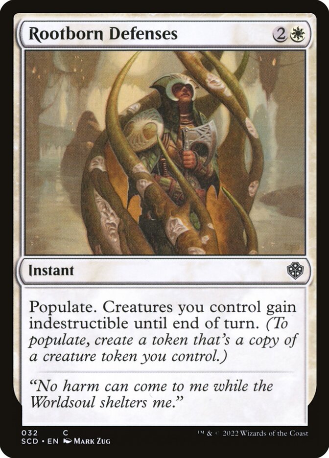 Rootborn Defenses (32) - Starter Commander Decks (SCD)