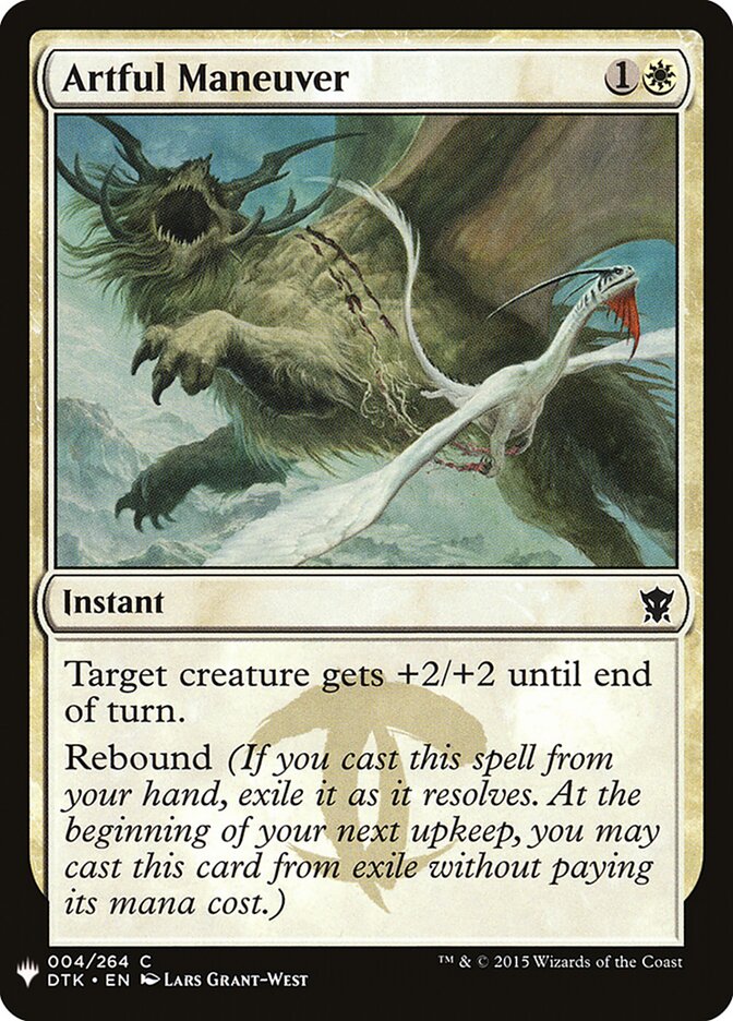 Artful Maneuver (DTK-4) - The List (PLST)