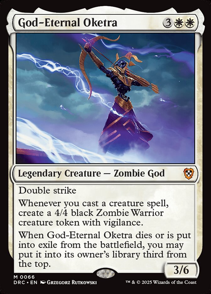 God-Eternal Oketra - Aetherdrift Commander (DRC)
