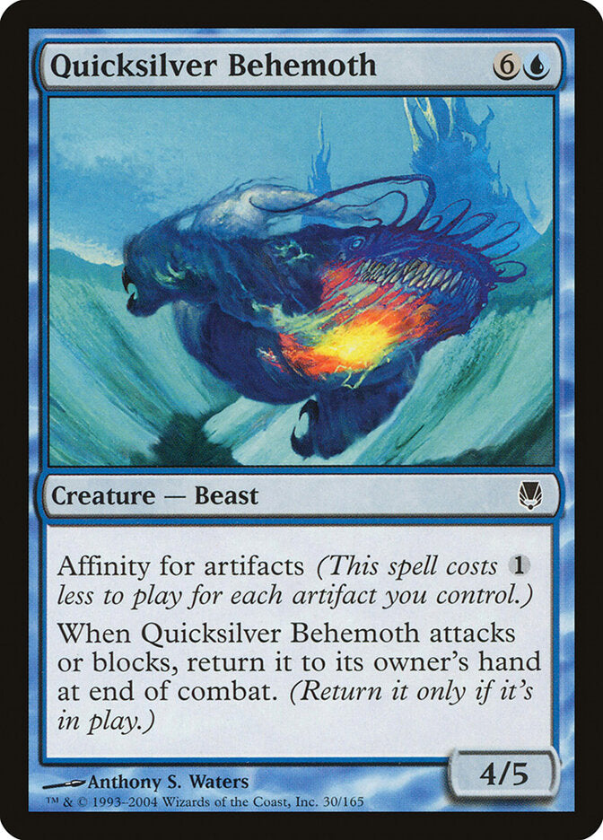 Quicksilver Behemoth (30) - Darksteel (DST)