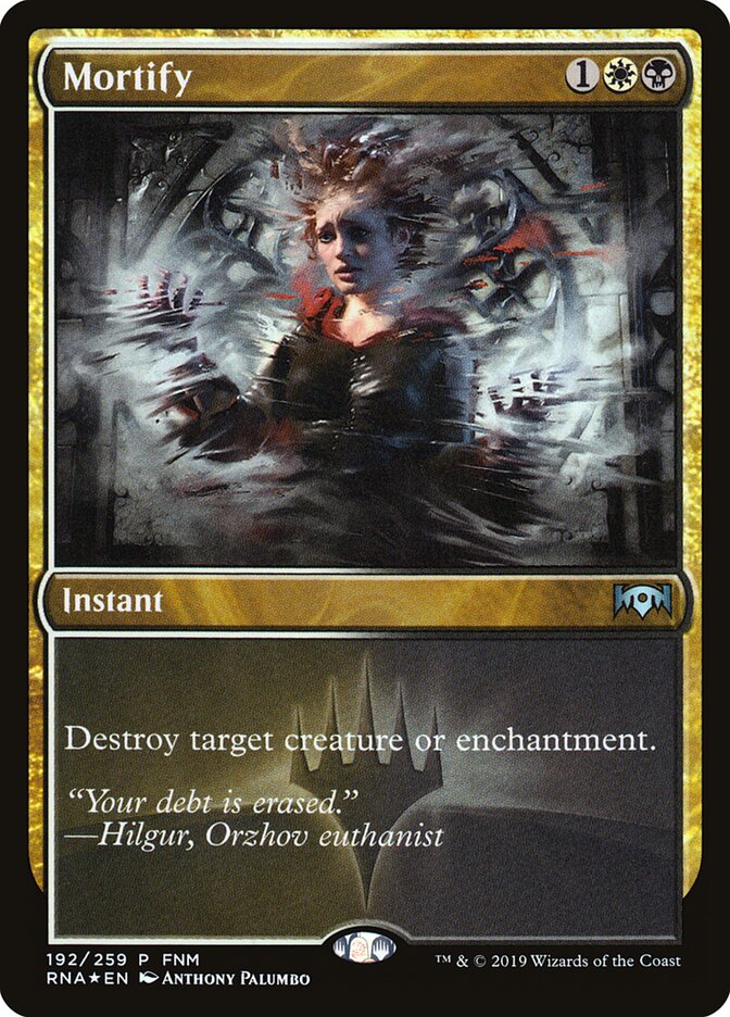 Mortify (192) - Ravnica Allegiance Promos (PRNA)