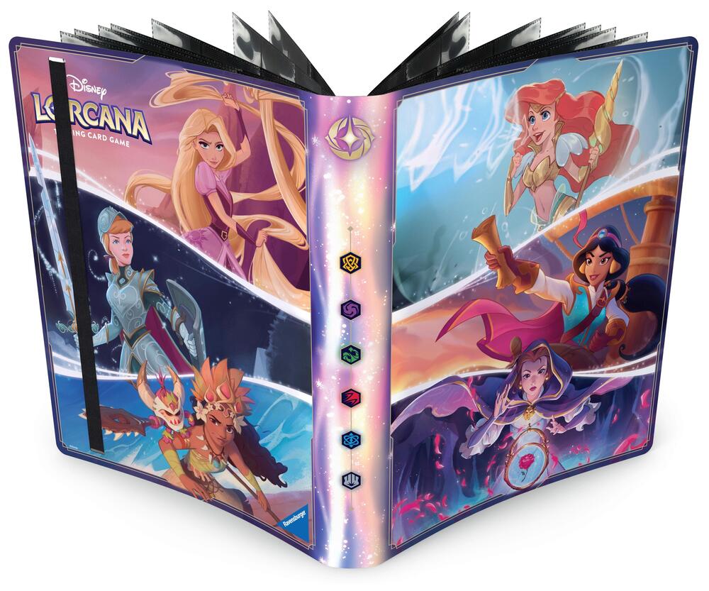 Disney Lorcana 9-Pocket Portfolio - Fabled Princesses - Ravensburger Storage Albums (RSA)