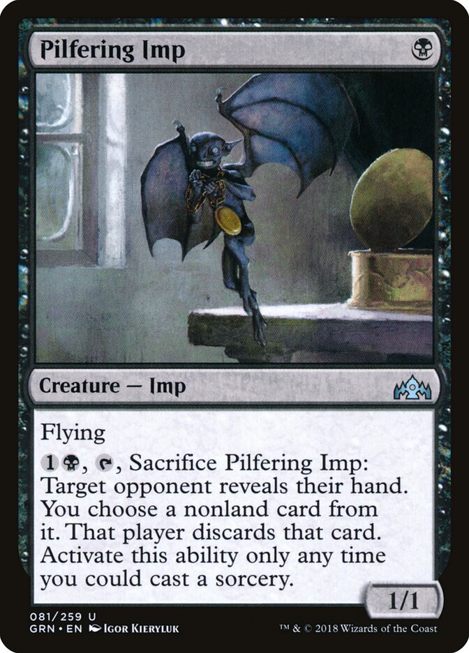 Pilfering Imp (81) - Guilds of Ravnica (GRN)