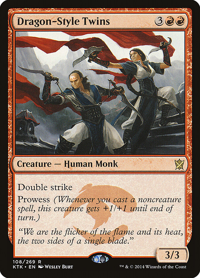 Dragon-Style Twins (108) - Khans of Tarkir (KTK)