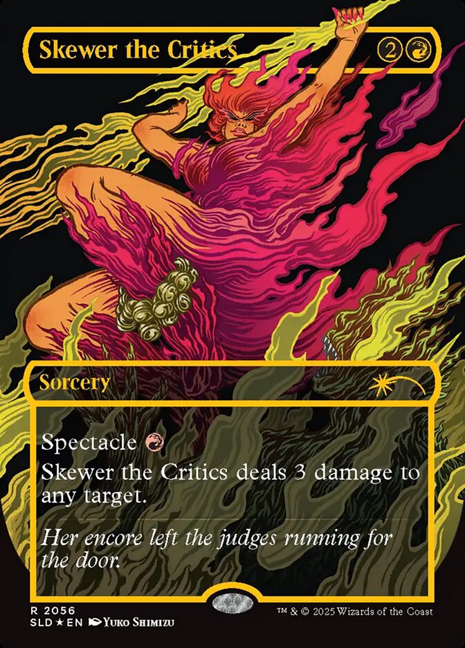 Skewer the Critics (2056) - Secret Lair Drop (SLD)