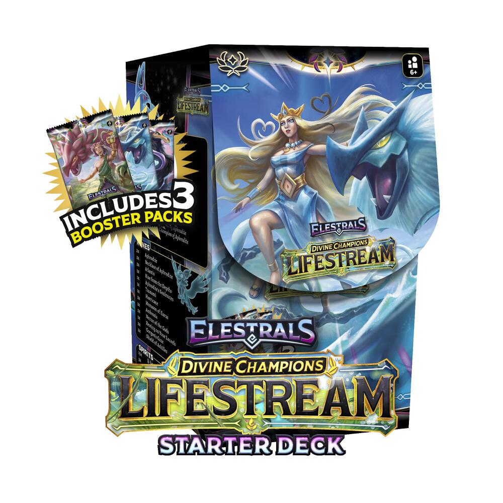 Lifestream Aphrodite Starter Deck with 3 Booster Packs - Divine Champions: Lifestream Starter Decks (LST)