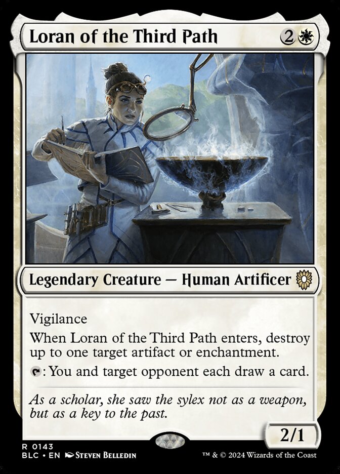 Loran of the Third Path (143) - Bloomburrow Commander (BLC)