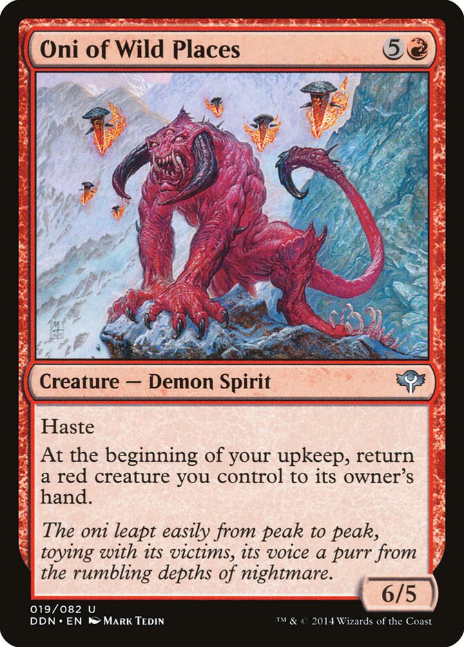 Oni of Wild Places (19) - Duel Decks: Speed vs. Cunning (DDN)