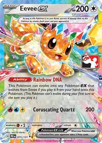 Eevee ex (75) - Prize Pack Series Cards