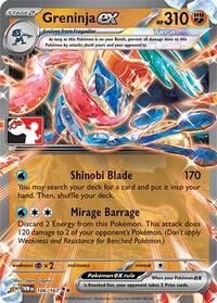Greninja ex (106) - Prize Pack Series Cards