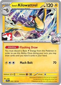 Iono's Kilowattrel (55) - Prize Pack Series Cards