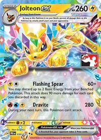 Jolteon ex (30) - Prize Pack Series Cards