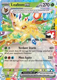 Leafeon ex (6) - Prize Pack Series Cards