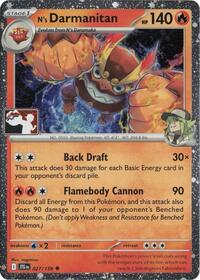 N's Darmanitan - 027/159 (Cosmos Holo) (27) - Prize Pack Series Cards