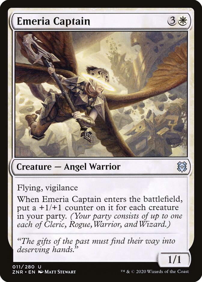 Emeria Captain (11) - Zendikar Rising (ZNR)