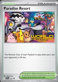 Paradise Resort - 224 (World Championships 2025) (224) - SV: Scarlet & Violet Promo Cards (SVP)