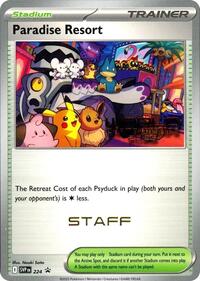 Paradise Resort - 224 (World Championships 2025) (224) - SV: Scarlet & Violet Promo Cards (SVP)
